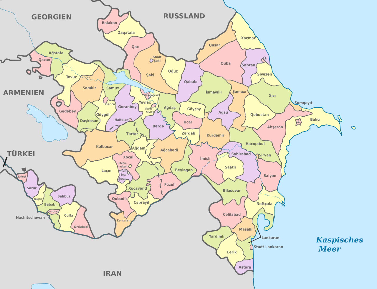 Azerbaycan'ın Şehirleri