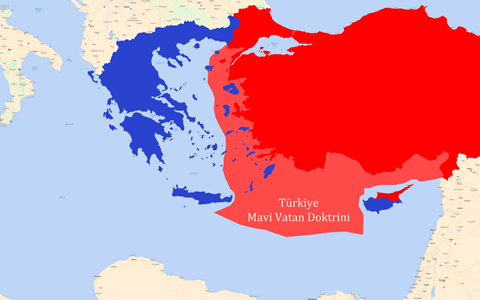 Ege Denizi ve Doğu Akdeniz'de Türk Mavi Vatan Doktrini