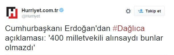 Hürriyet'in Erdoğan hakkında başlattığı manipülasyon