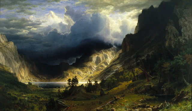 Albert Bierstadt - Rocky Dağları