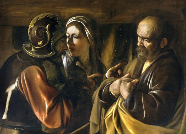 Michelangelo Merisi - The deniel of saint peter