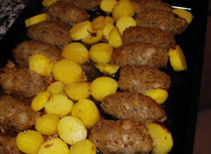 Fırında piliç köftesi yemek tarifi