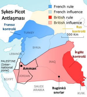 1916 Sykes-Picot Antlaşması