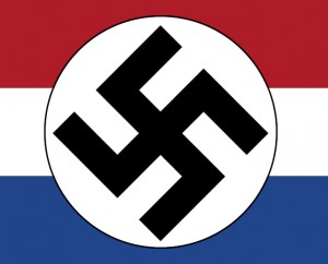 Yapılan terbiyesizliklerin ardından yeni Hollanda bayrakları